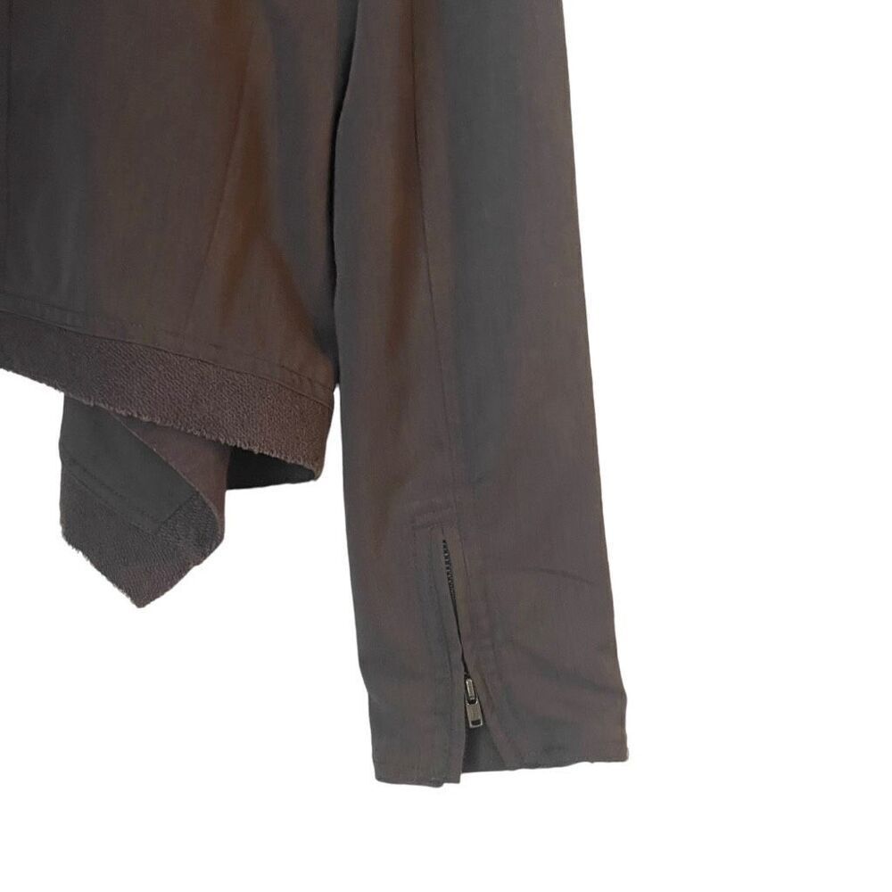 Willow & Clay Blazer Jacket Open Drape Front Size… - image 4